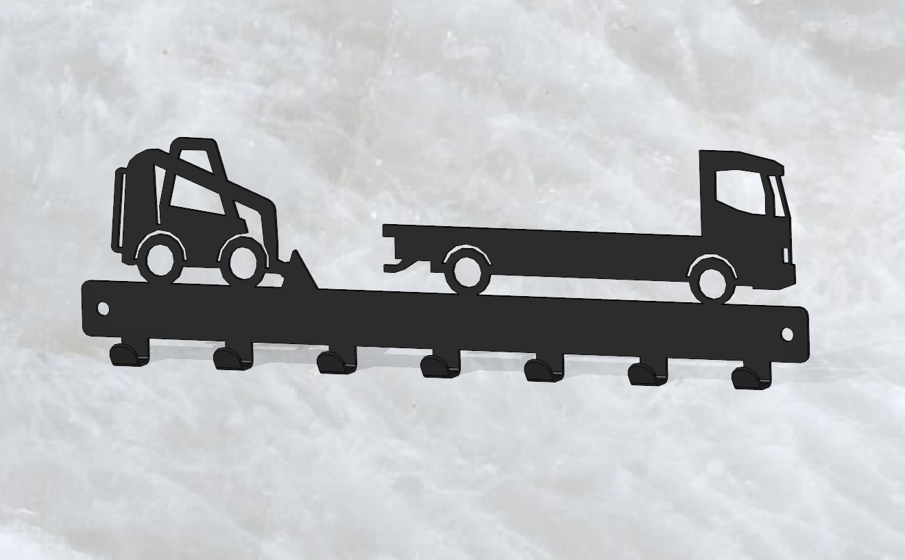 Munkagépes kulcsakasztó