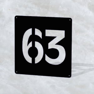 Klasszikus házszámtábla