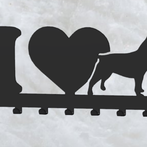 Kulcsakasztó- I love bulldog