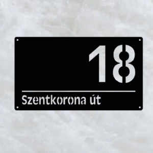 Házszámtábla