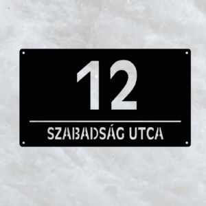 Házszámtábla