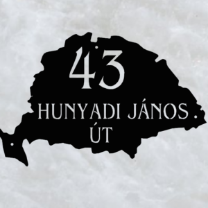 Nagy-Magyarország házszámtábla