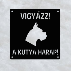 Kutyás tábla - Boxer