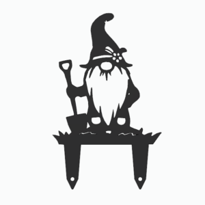 Kerti törpe -Ásóval