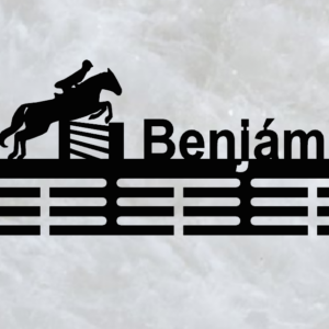 Lovaglás éremtartó